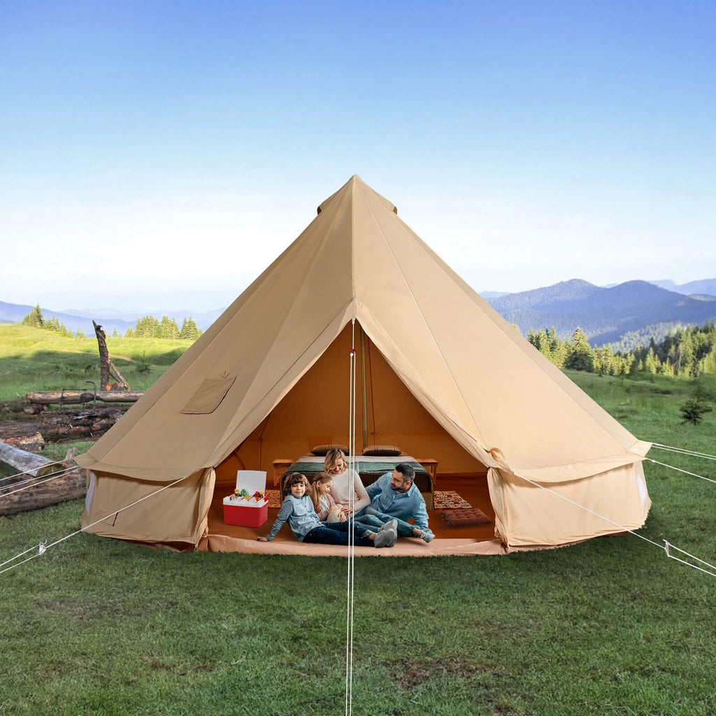 Canvas Yurt Tent With Stove Jack