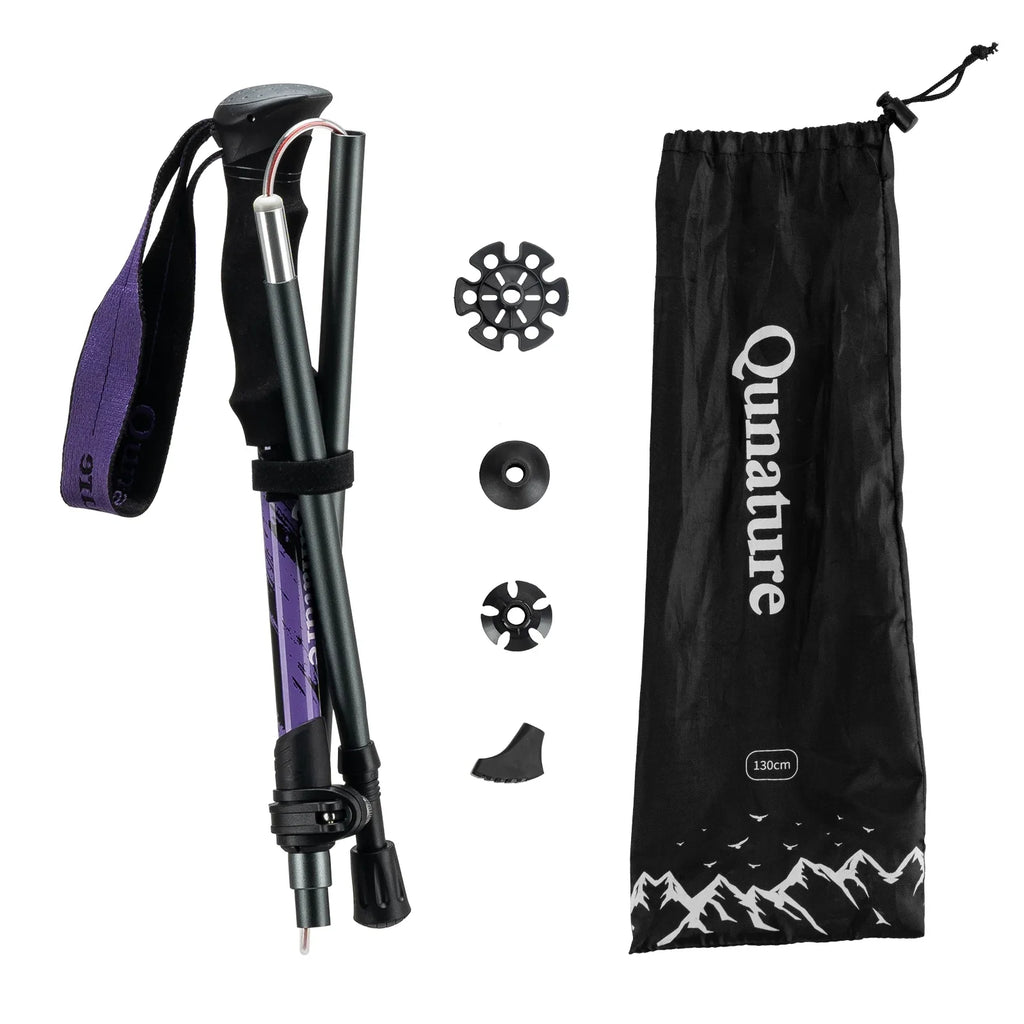Adjustable Height and Grip Trekking Pole