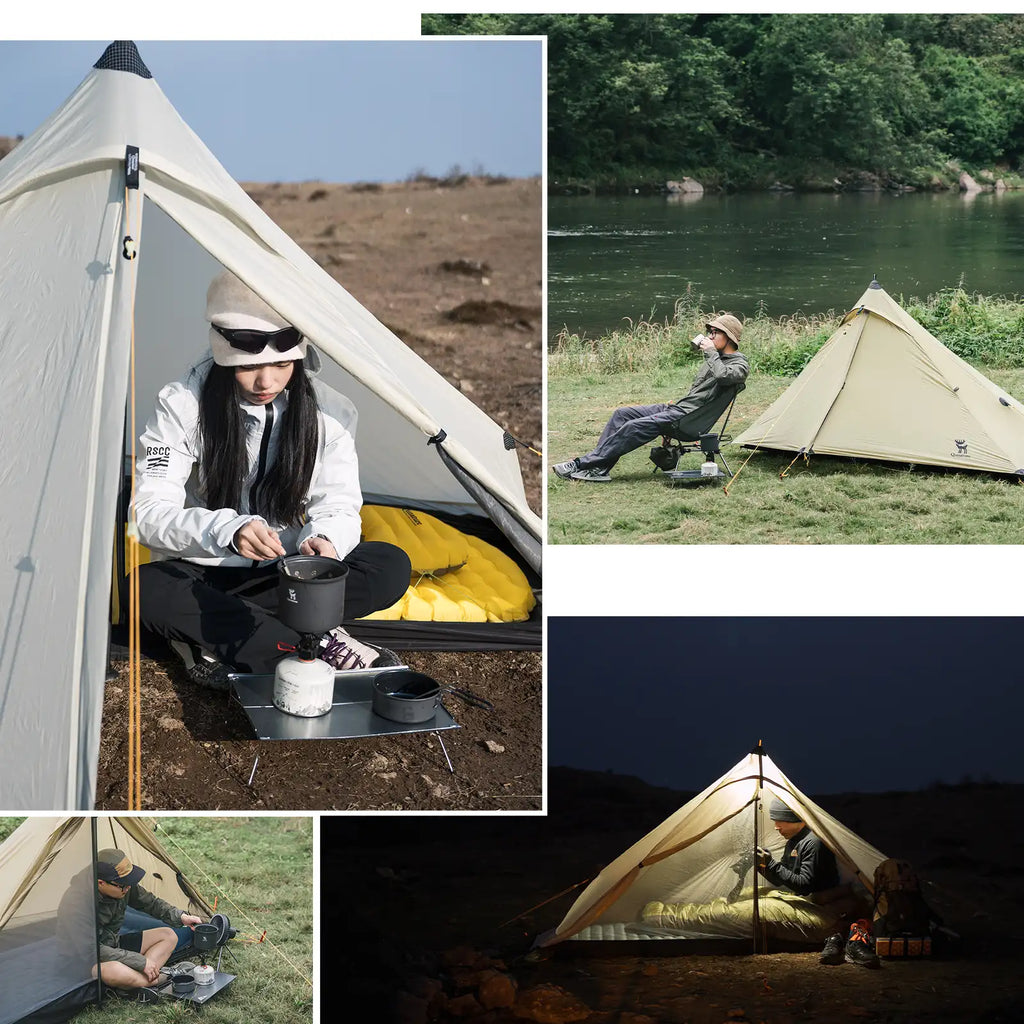 Ultralight Tent Rodless Outdoor Camping