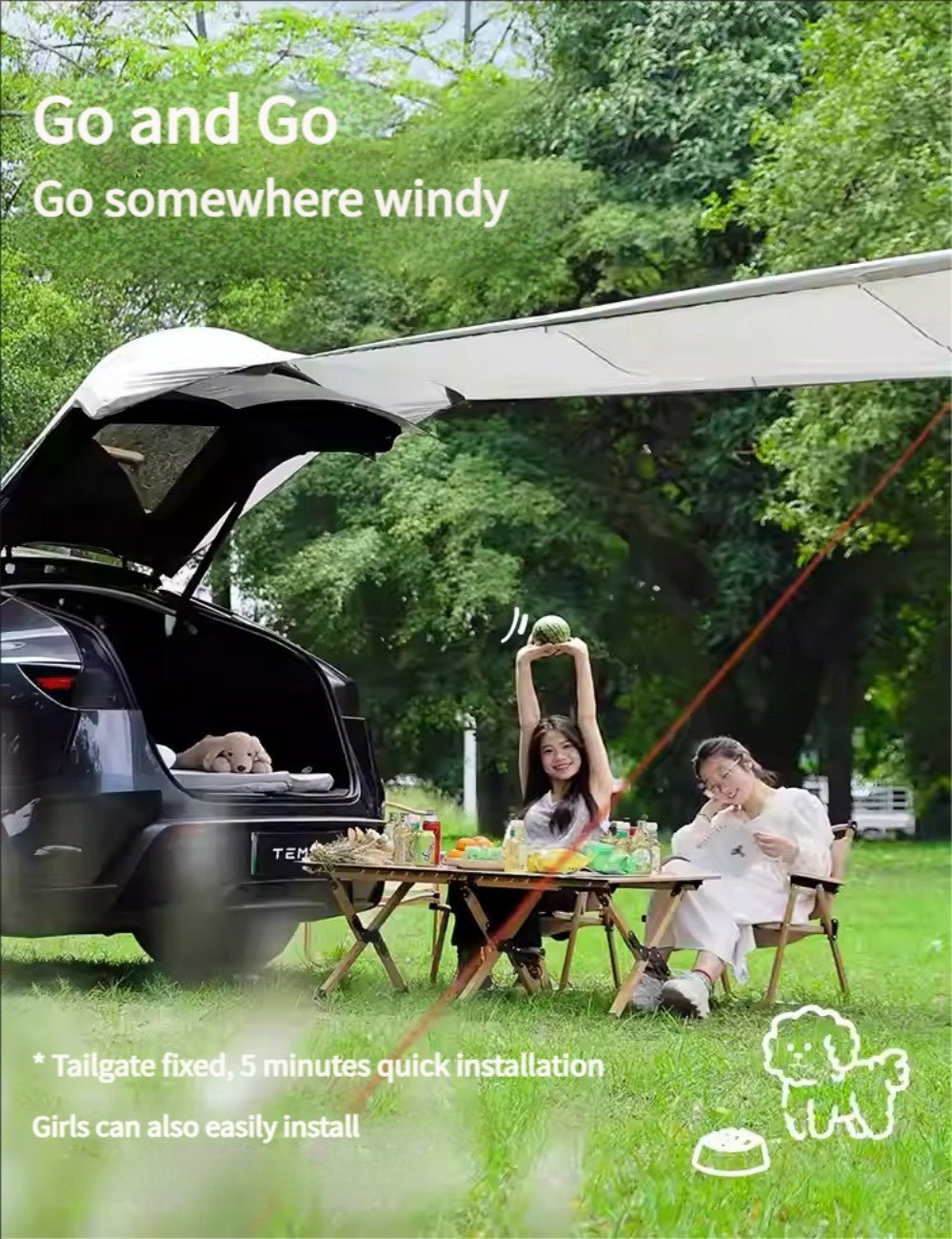 Tailgate Camping Tent